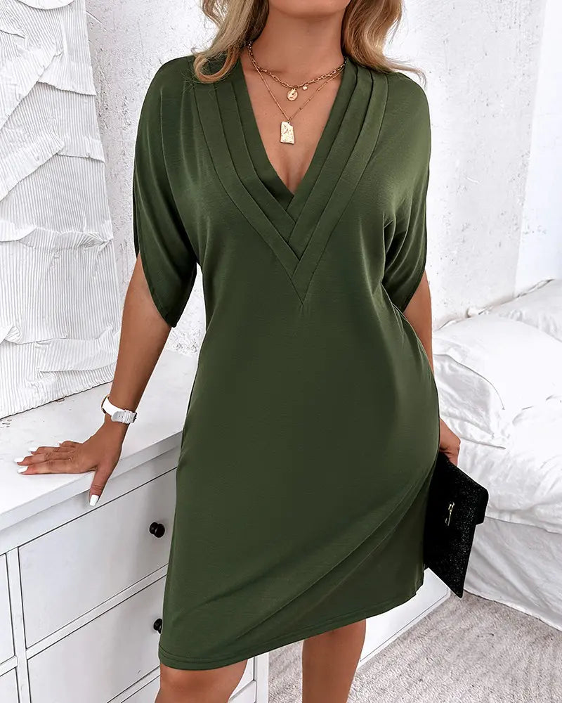Rosario® | Women's V-neck dress
