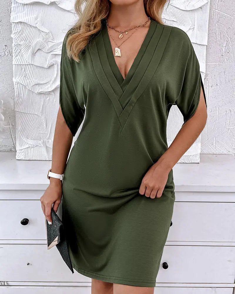 Rosario® | Women's V-neck dress