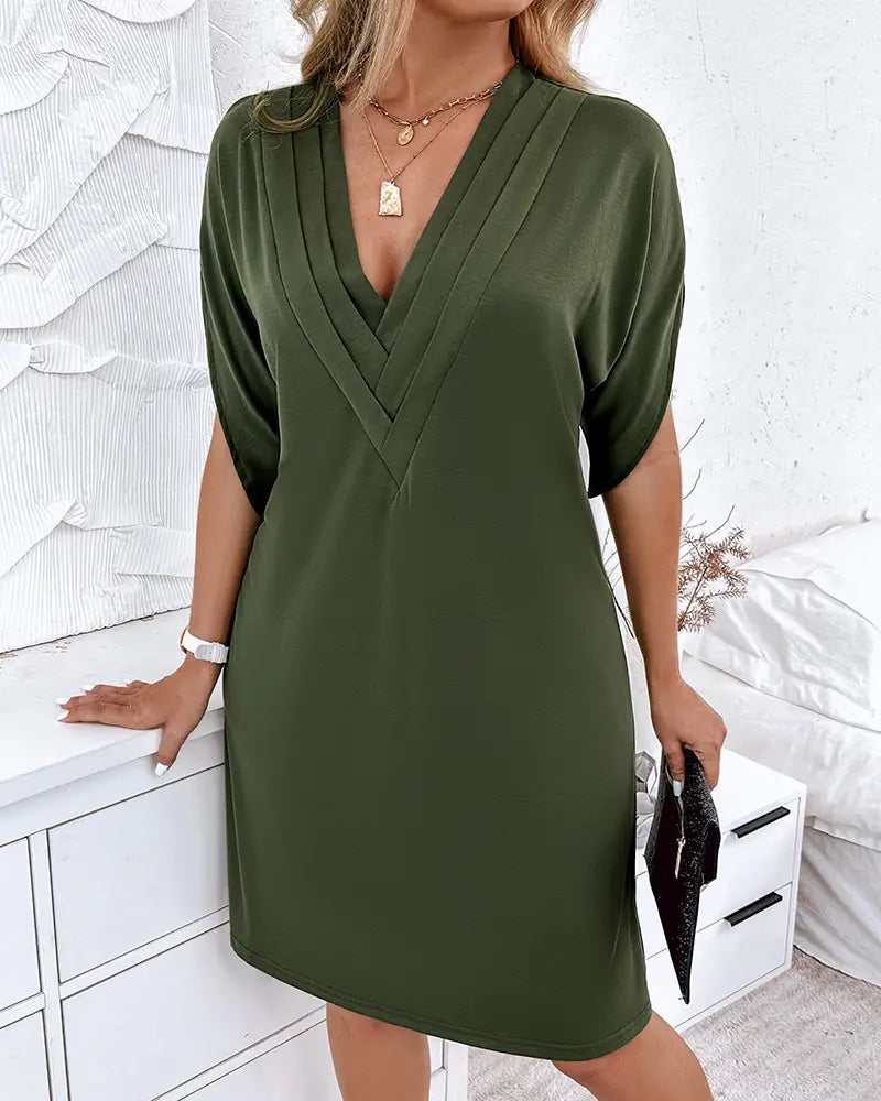 Rosario® | Women's V-neck dress