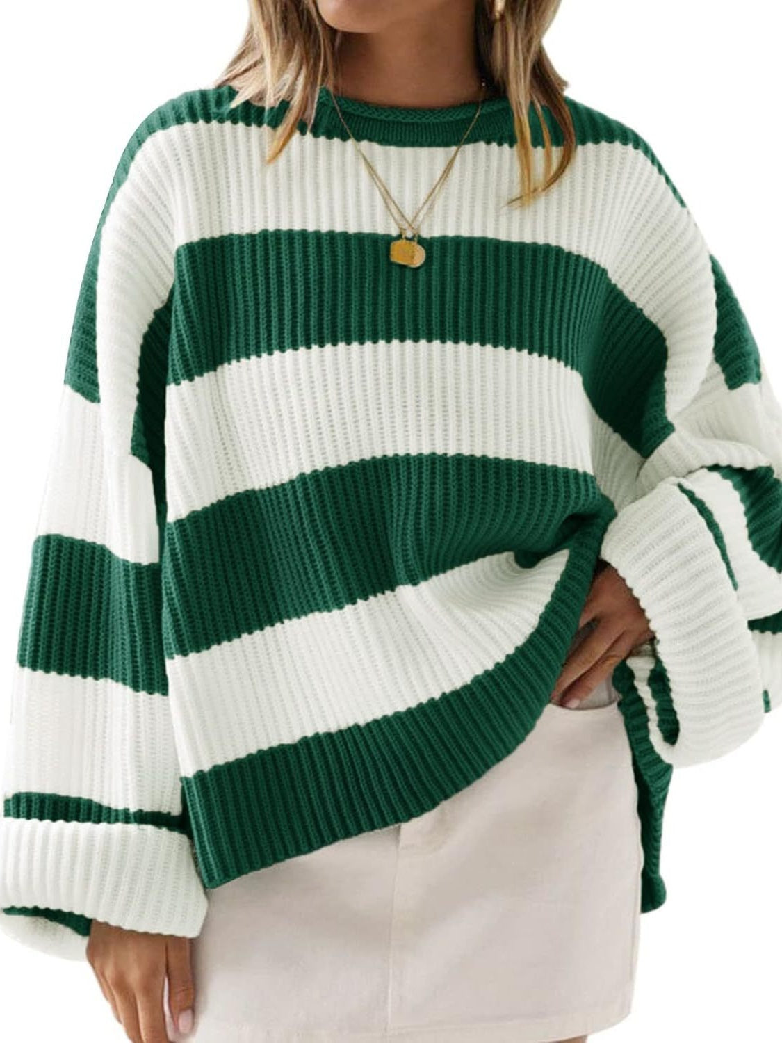 Tania | Crew neck sweater with long sleeves