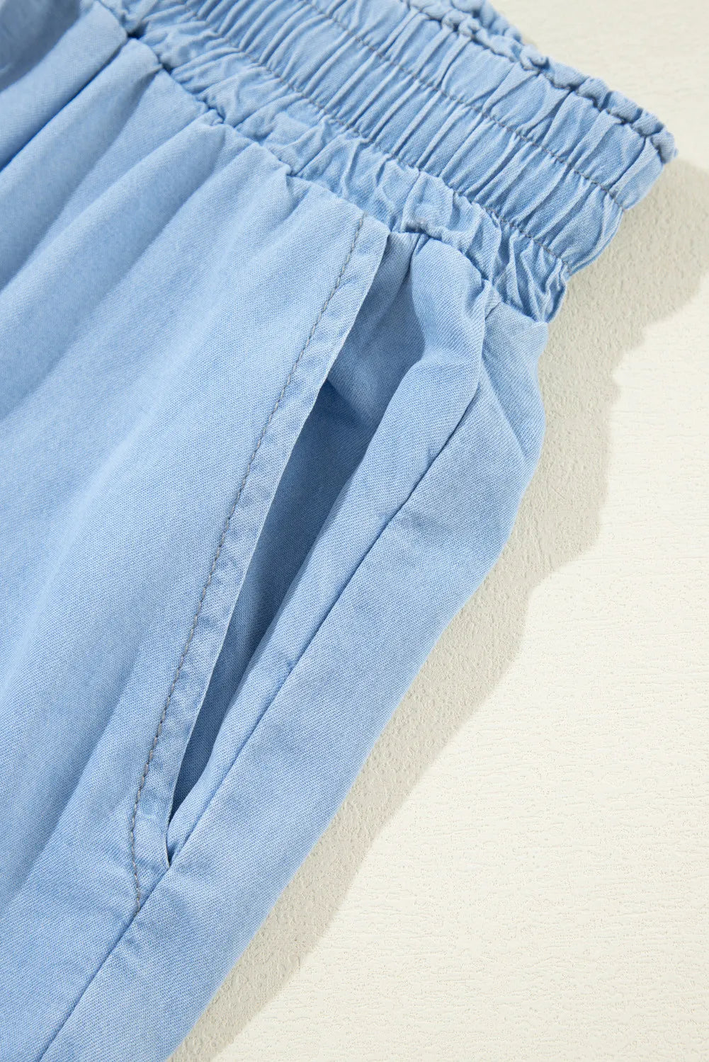 Diana | Wide leg jeans with drawstring