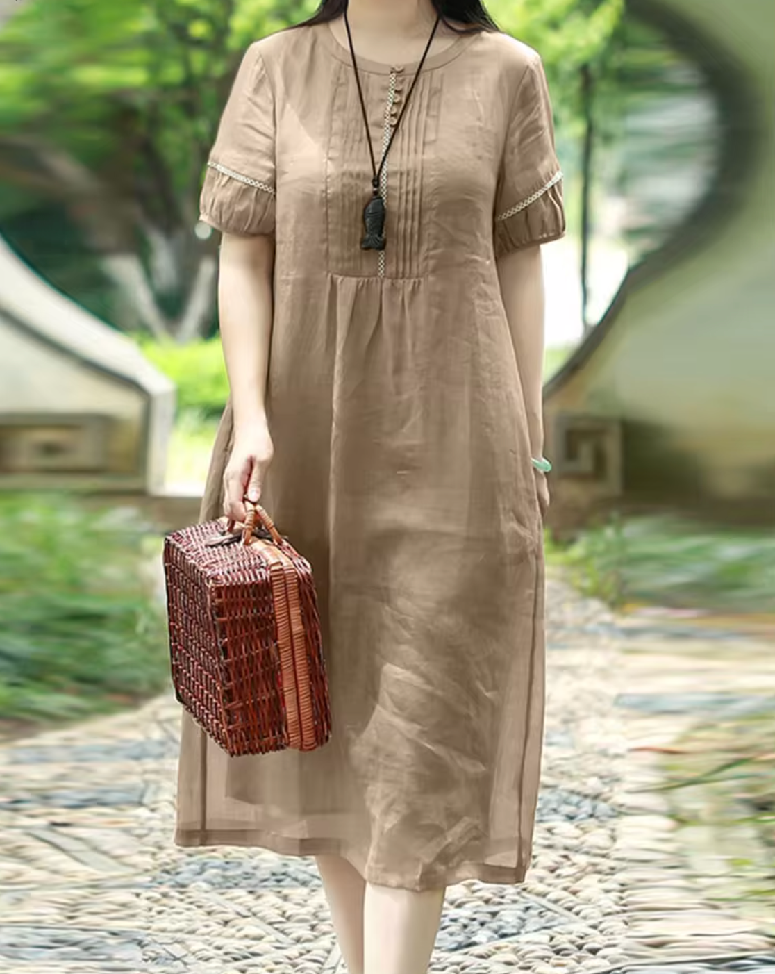 Tania® | Elegant Midi Dress