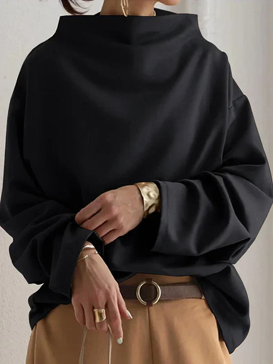 Jeannette | Elegant women's sweater black