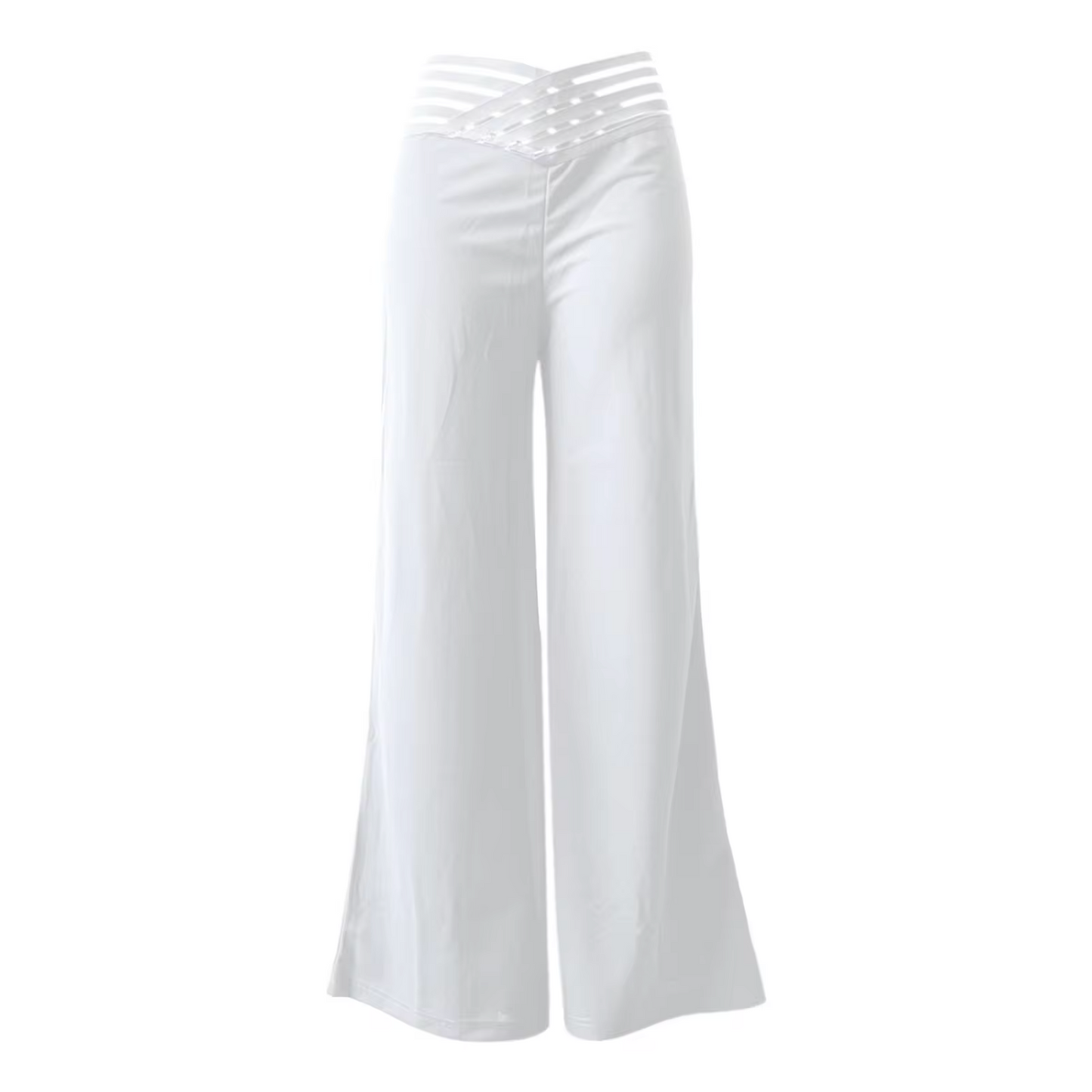 Jane® | High-Waisted Bell-Bottoms With Crossover Legs