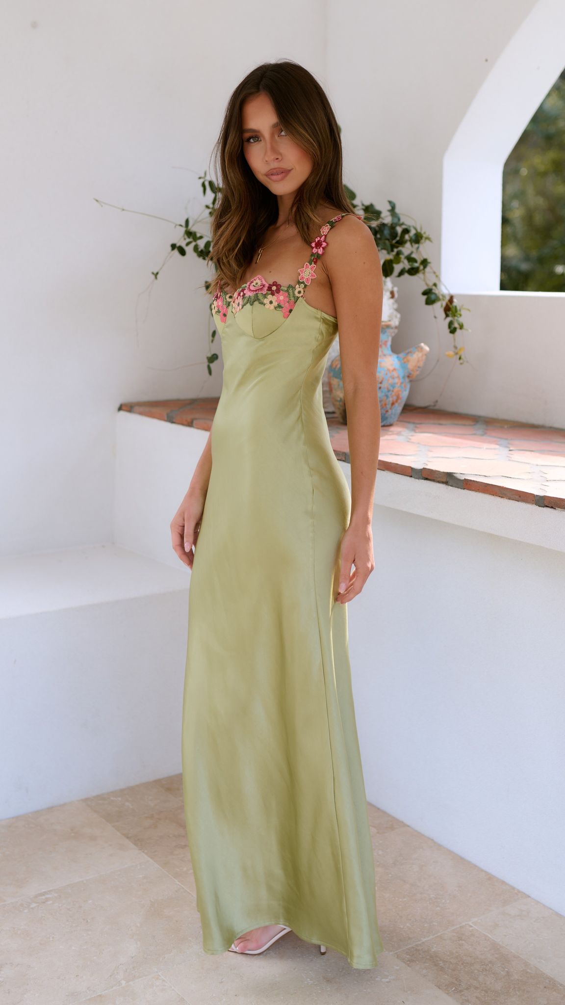Megan® | Elegant Floral Maxi Dress For Women