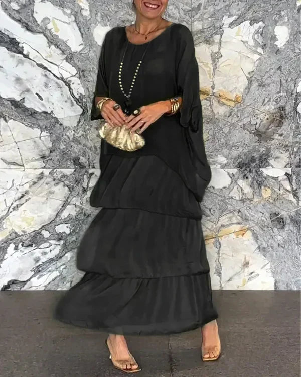 Marta® | Elegant chiffon dress for women
