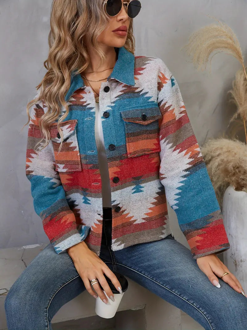 Carla | Vintage style cotton jacket