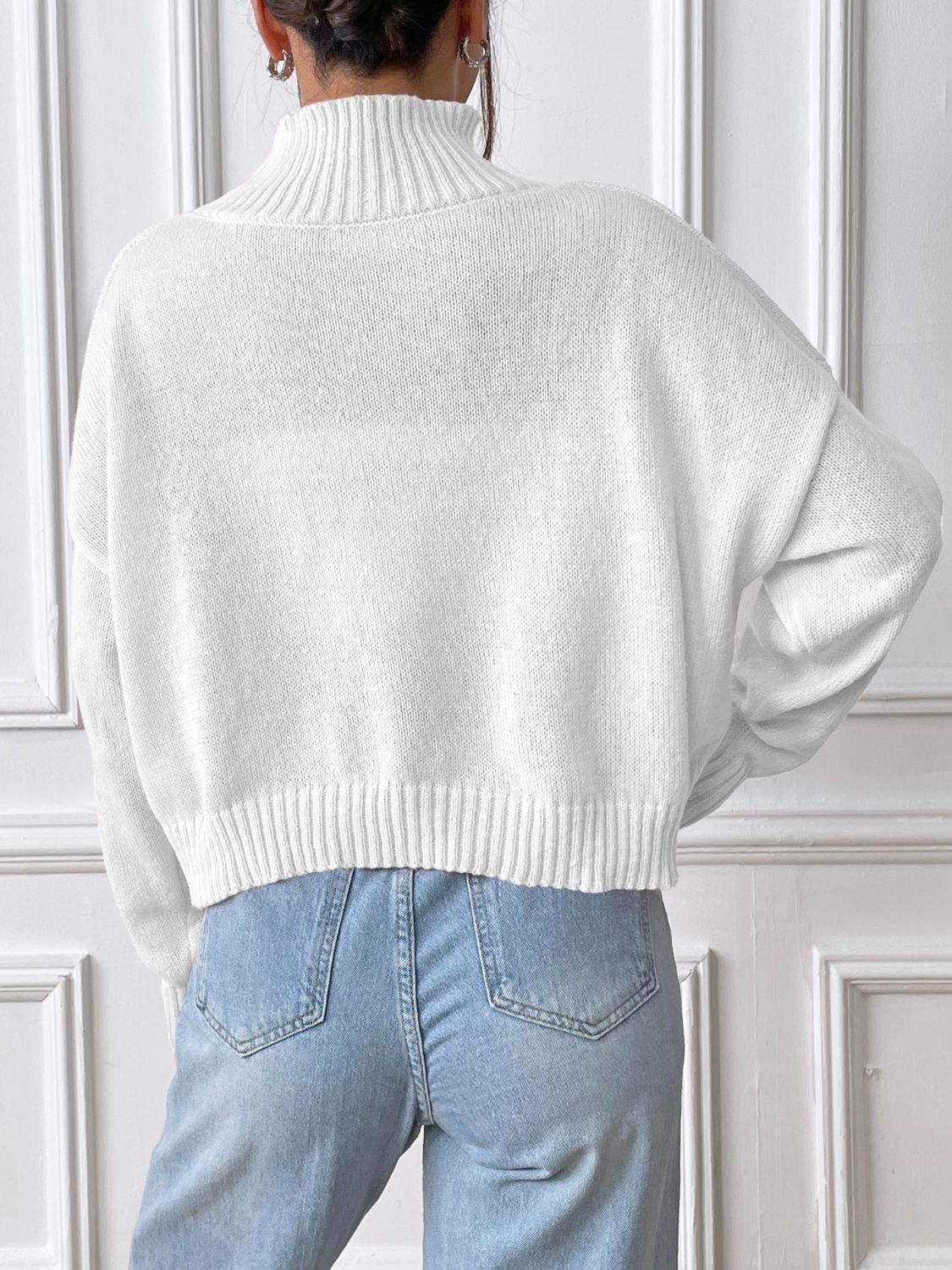 Viola | Turtleneck sweater with long sleeves