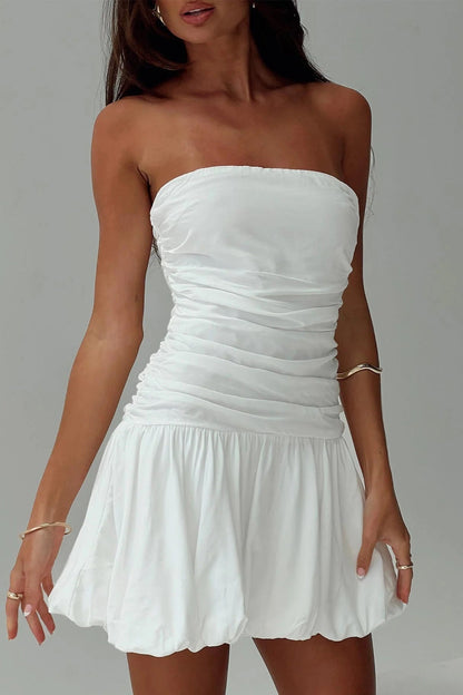 Strapless Bodycon Mini Party Dress