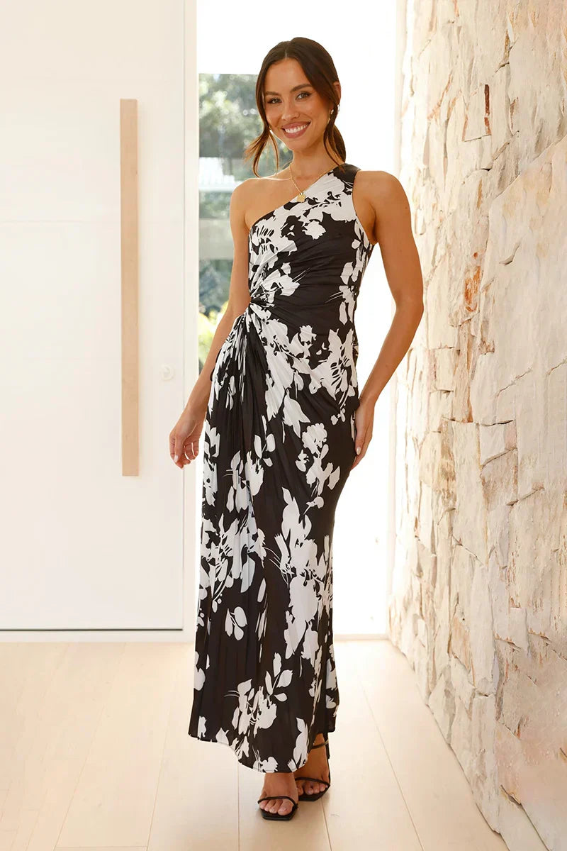Yolanda® | Maxi Dress Black/White Floral