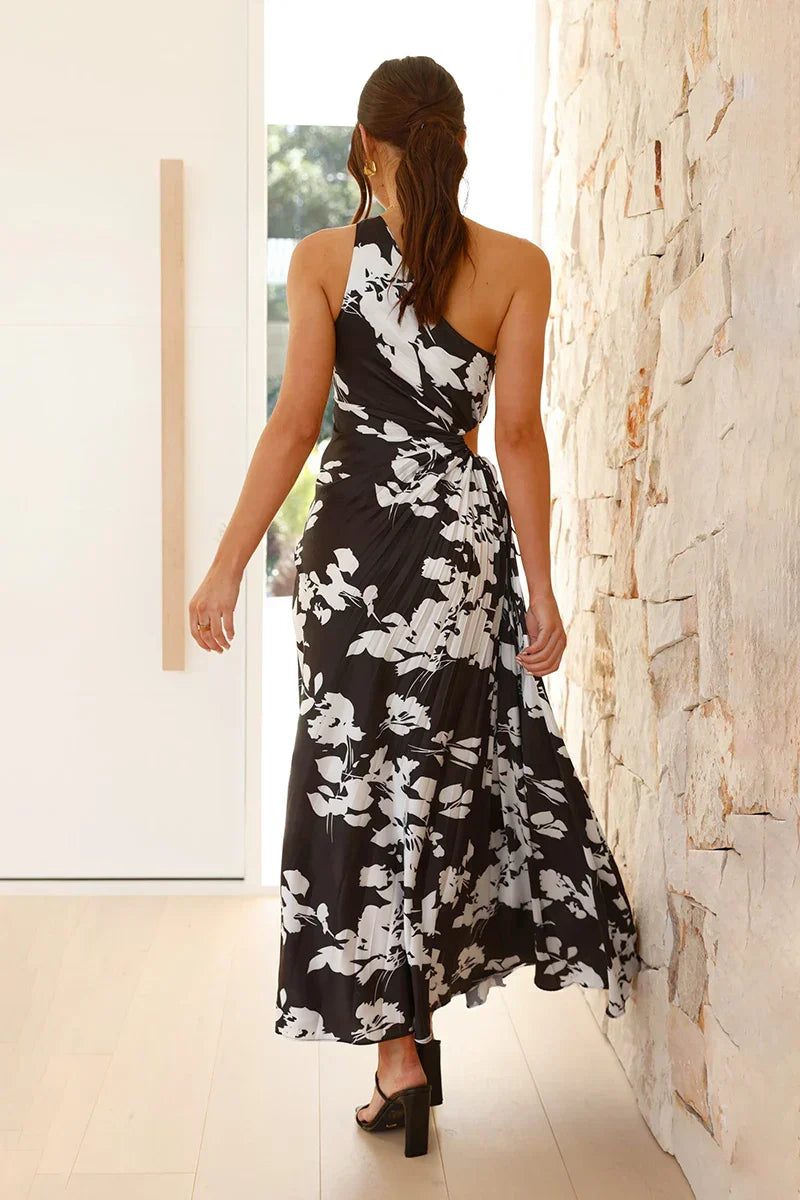 Yolanda® | Maxi Dress Black/White Floral