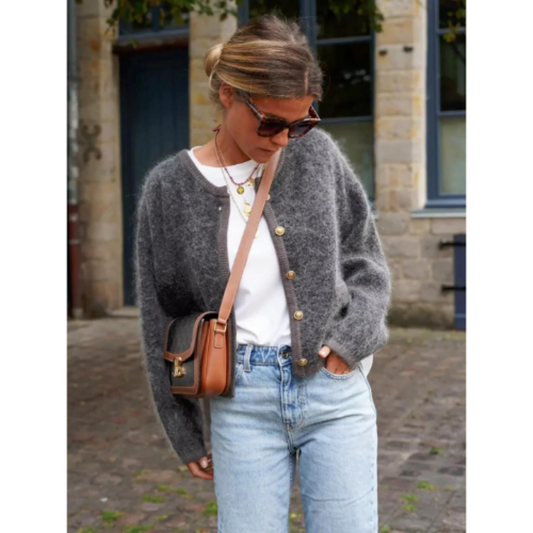 Leandra | Women's cardigan with buttons Caliente