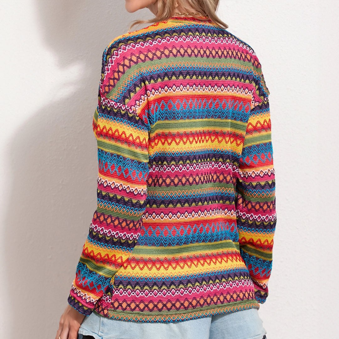 Kimberly | Retro autumn sweater