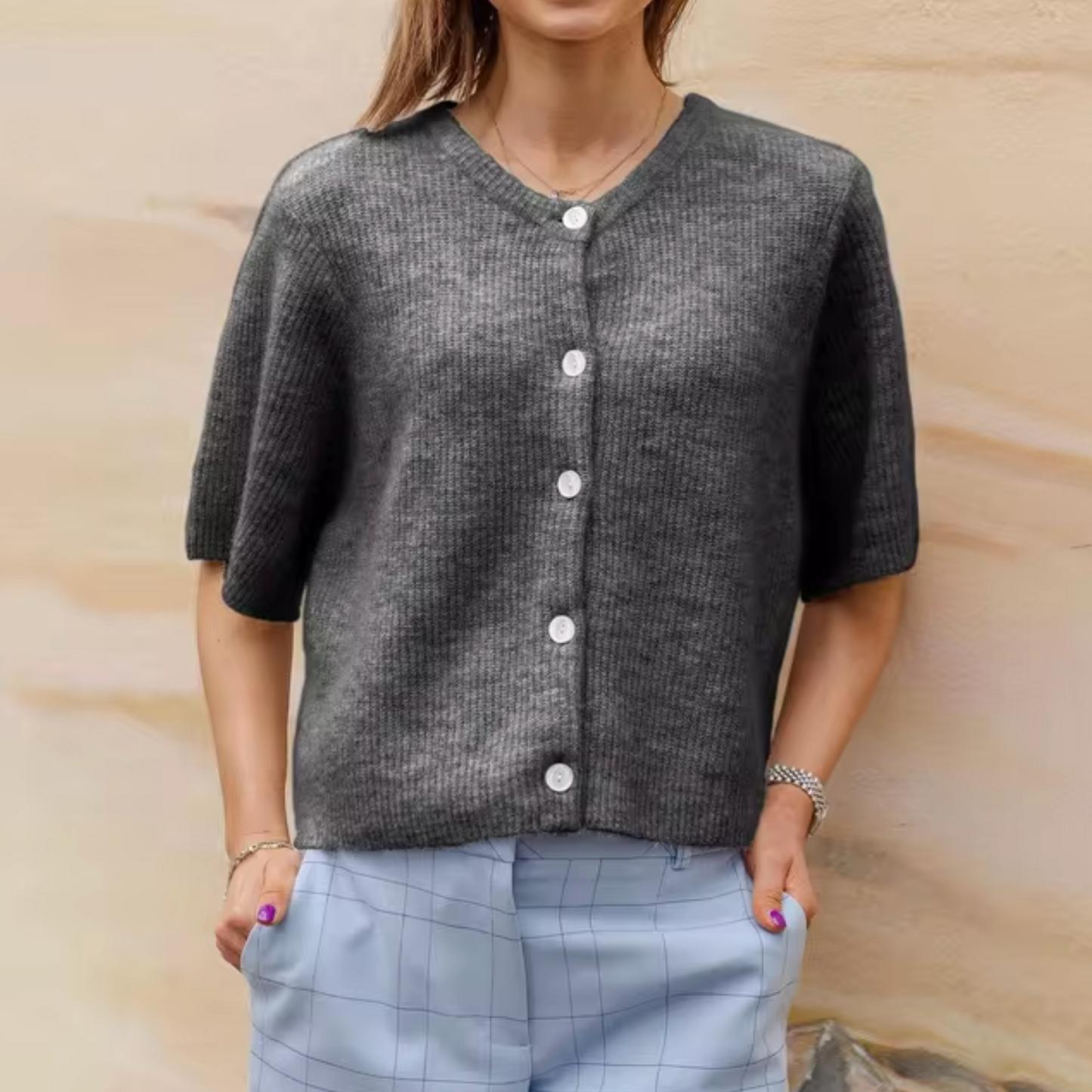 Samanta | Short sleeve cardigan