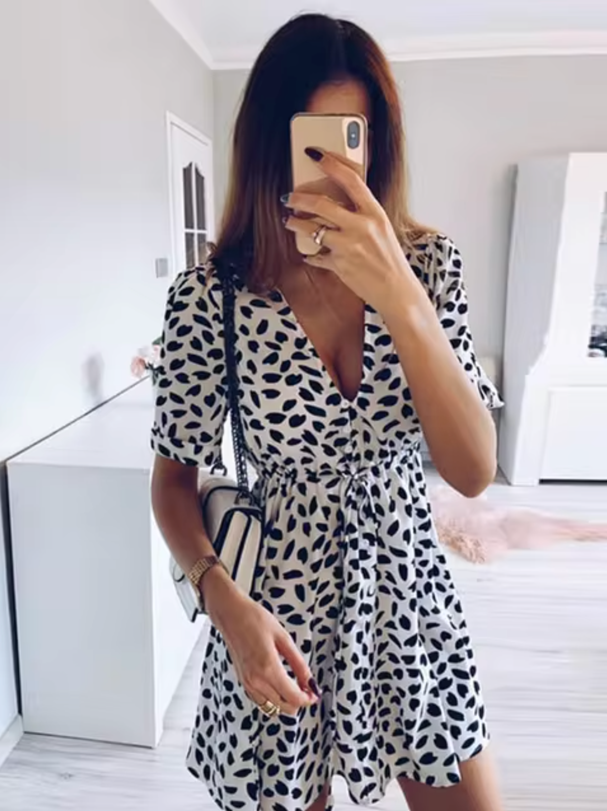 Vilma® | Short V-Neck Dress