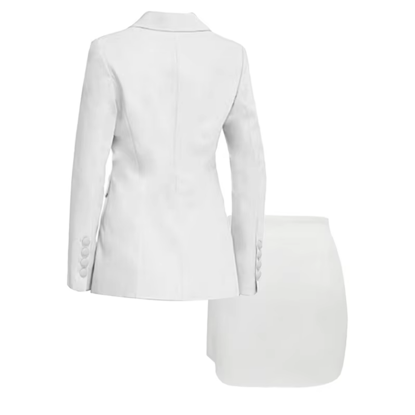 Camila | Elegant coat and skirt set