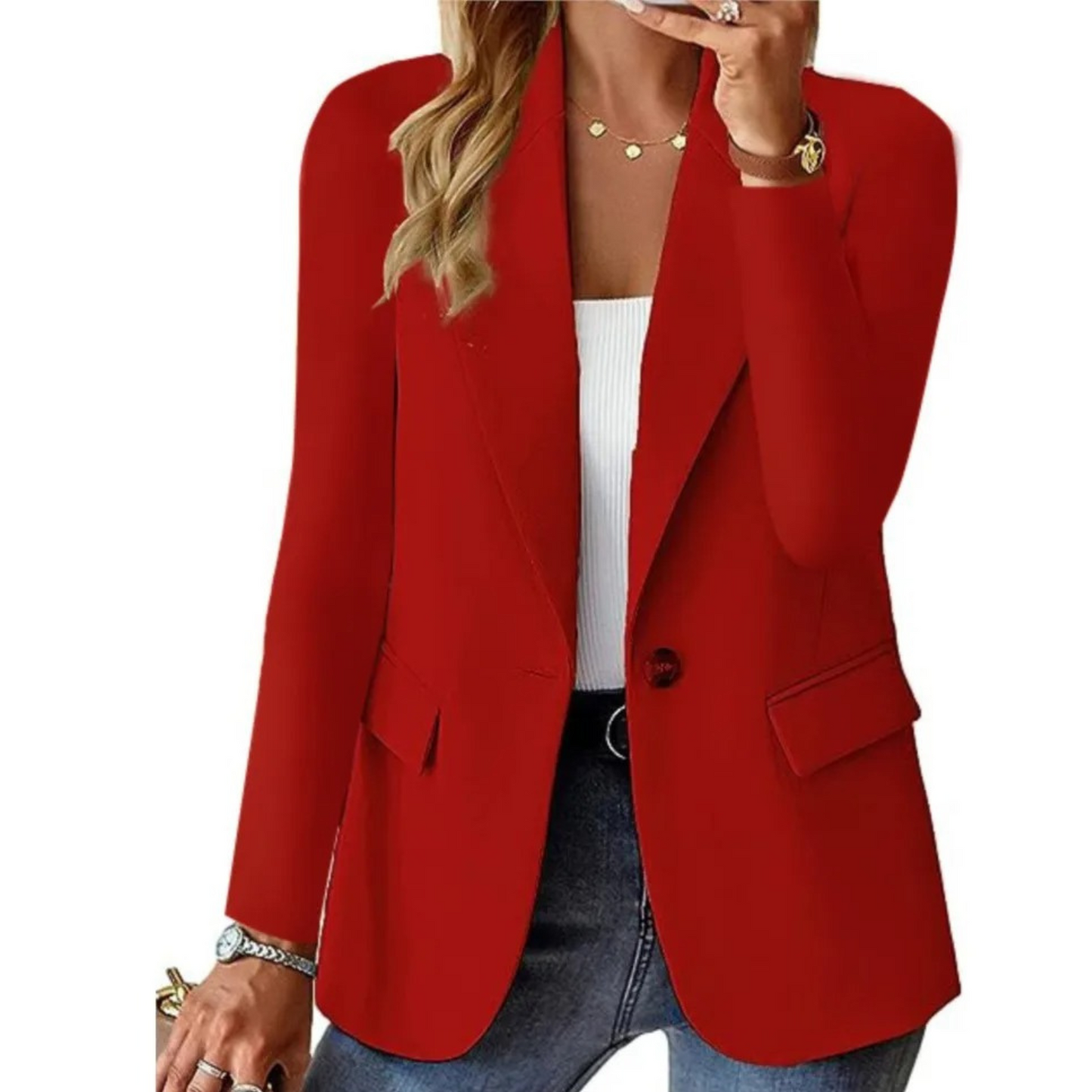 Zoé | Casual women's blazer with long sleeves