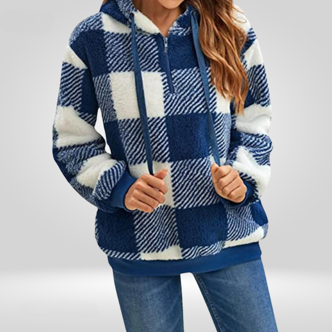 Juana | Elegant half-zip sweater