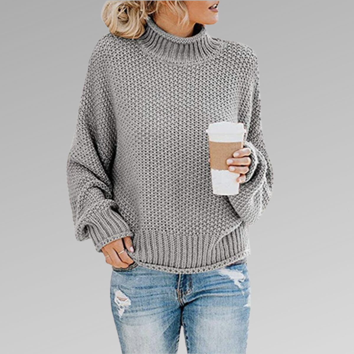 Dominique | Classic knitted sweater