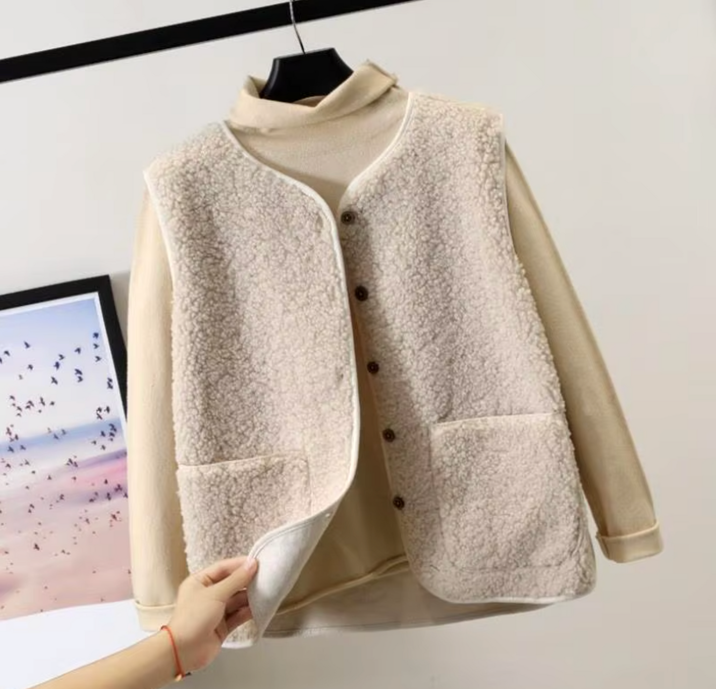 Salma | Winter fleece vest