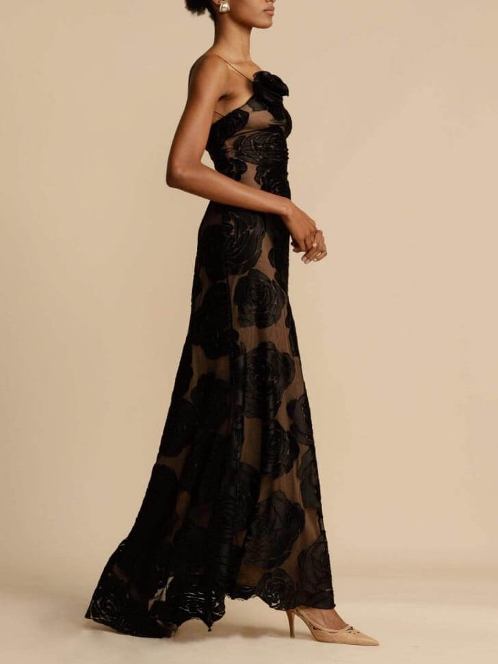 Heather | Floral Maxi Dress for Elegant Summer Events