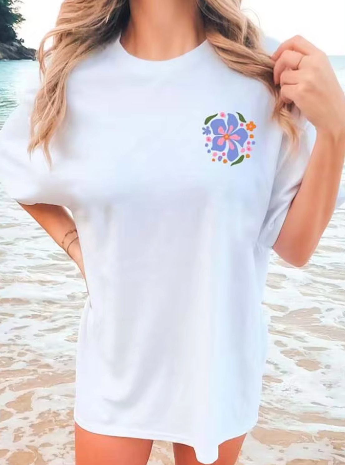 Nerina® | Floral Print T-Shirt