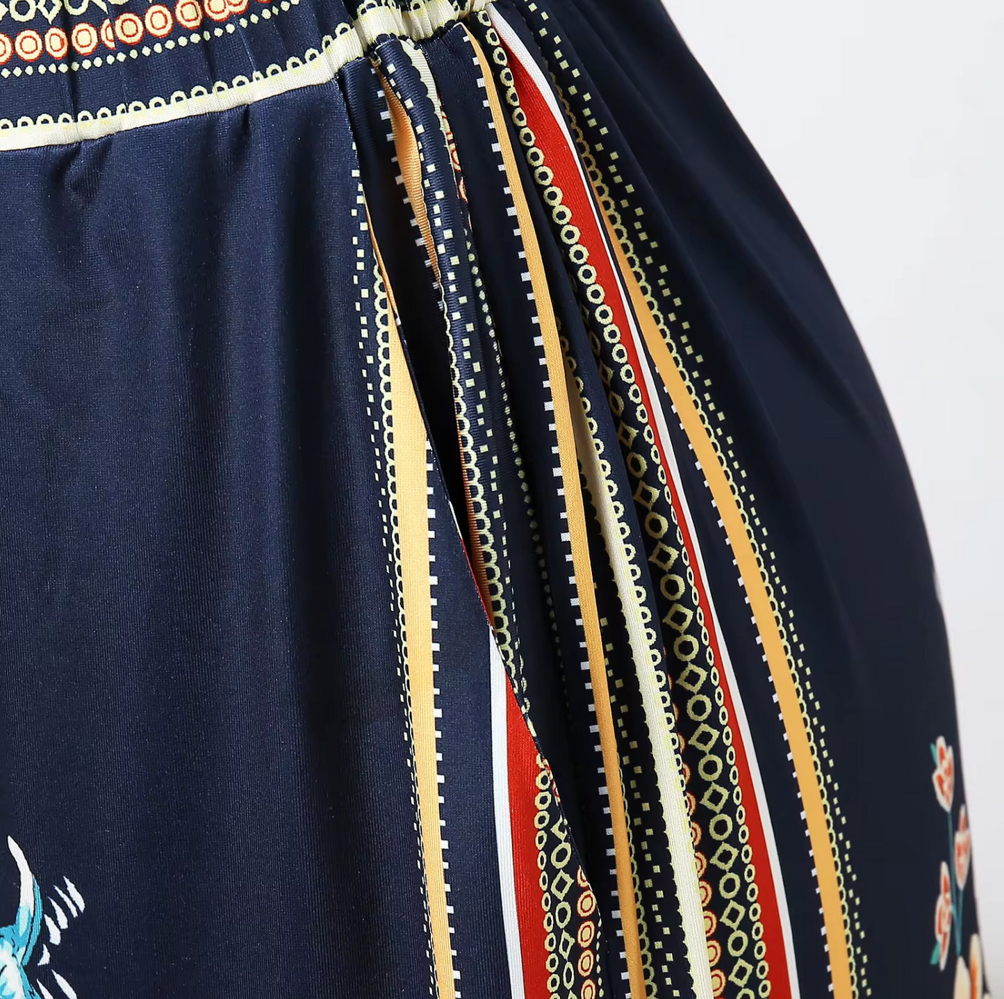 Rossana® | High Waisted Boho Print Pants