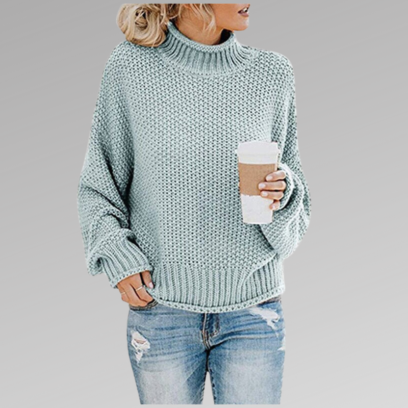 Ileana | Cozy knit turtleneck sweater