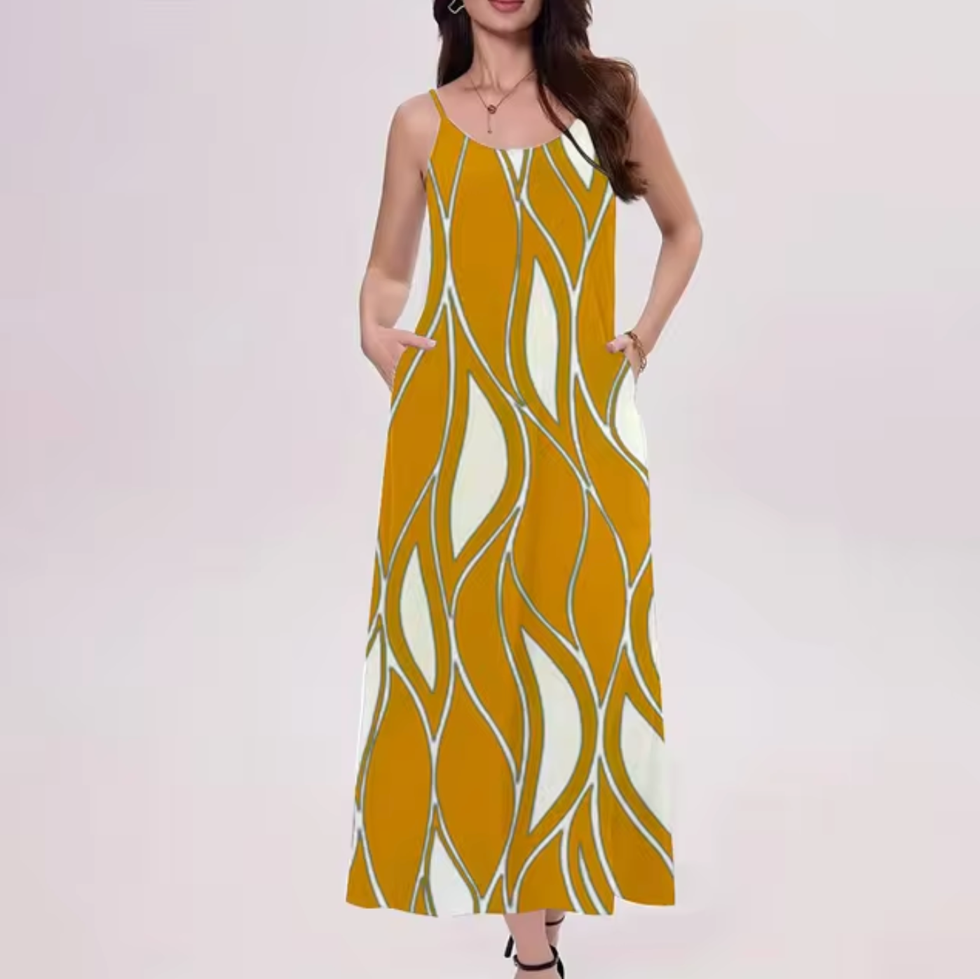 Serena® | Wave Print Dress