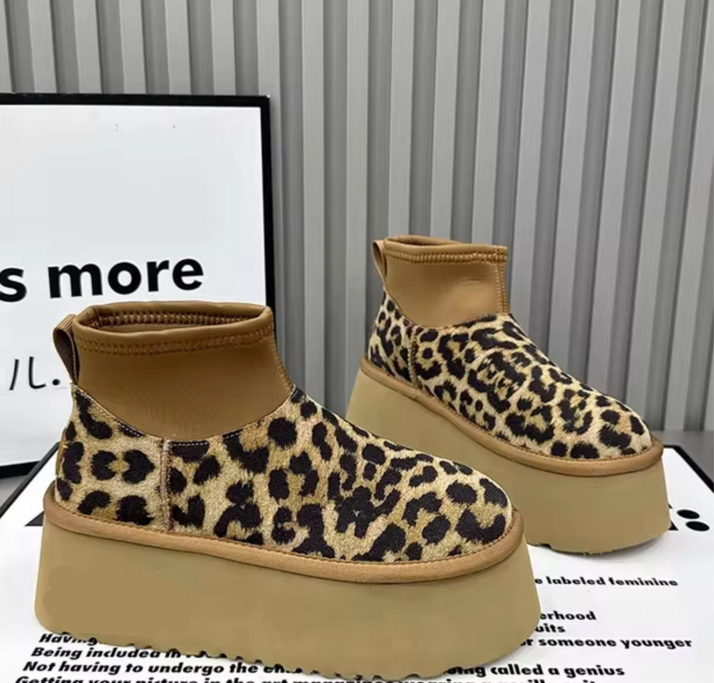 Silvia | Cotton plush snow boots
