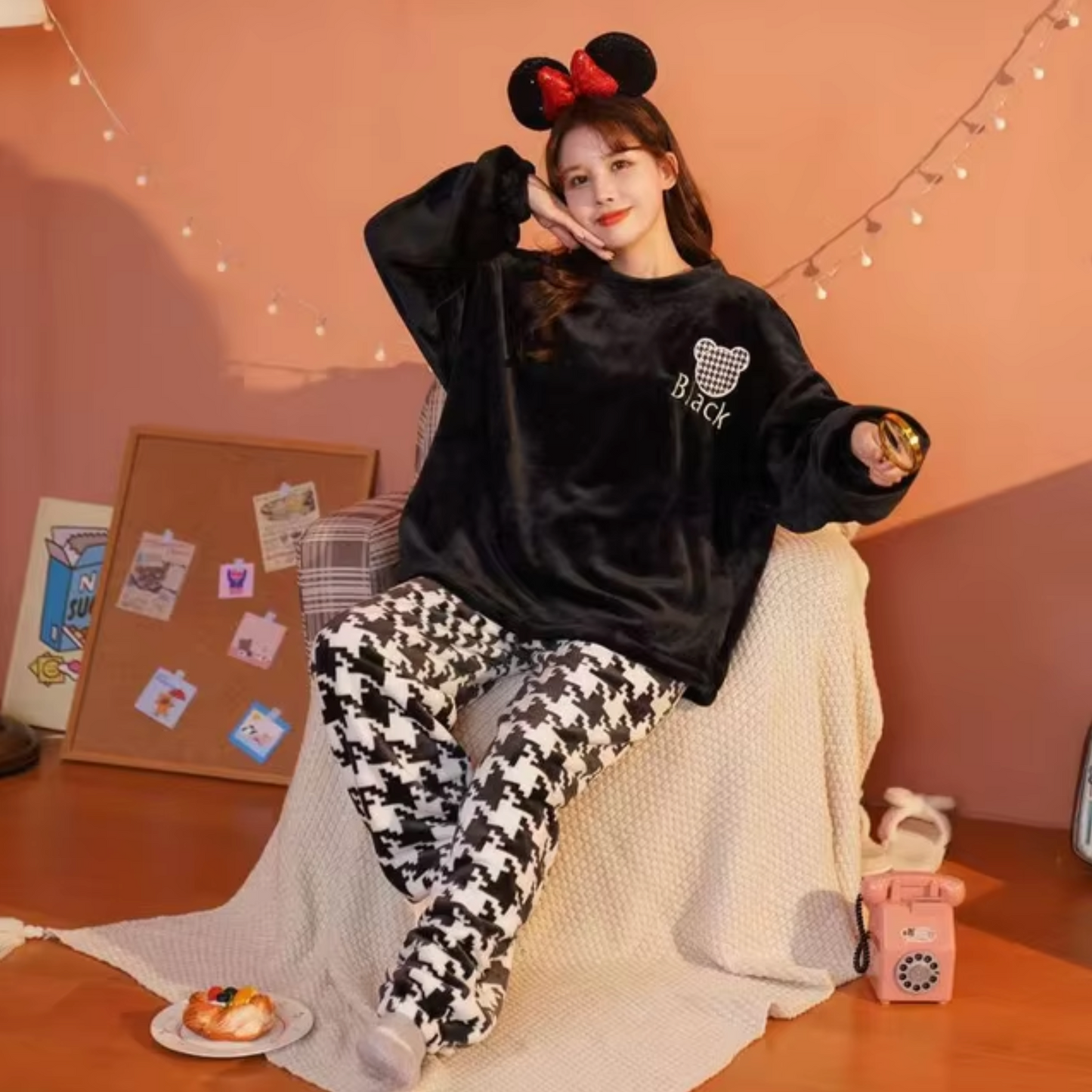 Isabella | Fleece pajama set