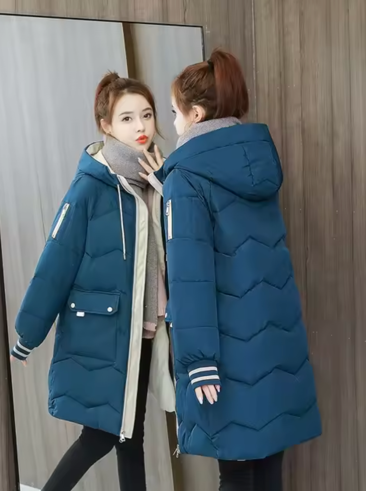 Remedios | Long cotton parka