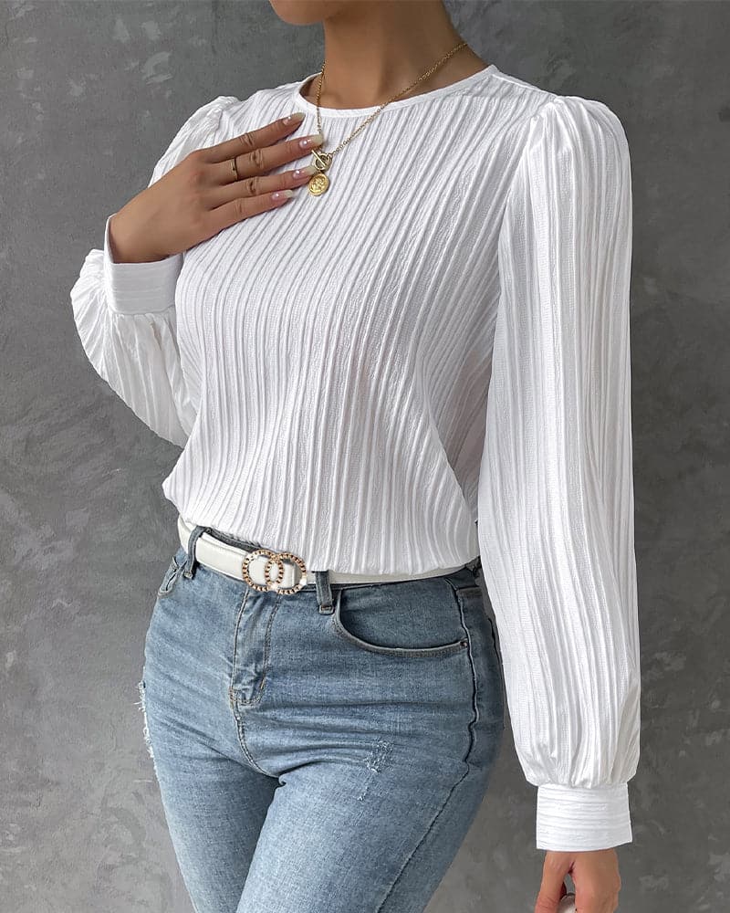 Nuala® | Blouse With Puff Sleeves
