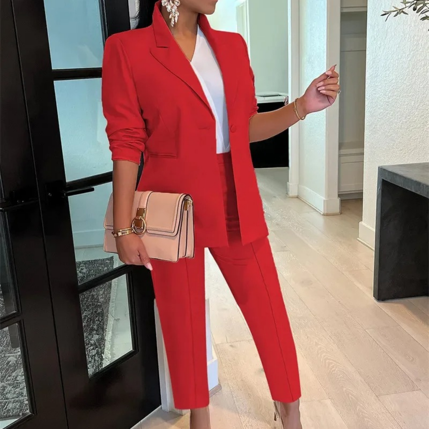 Sabina® | Stylish Blazer Pants Set