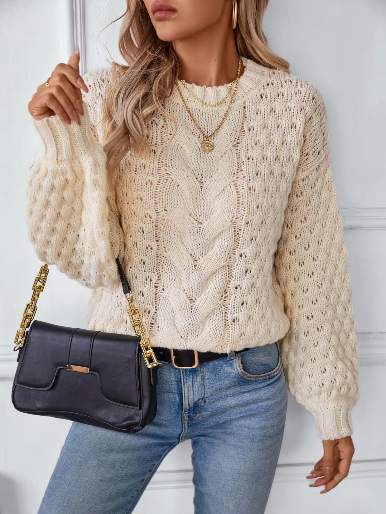 Flor | Knitted sweater