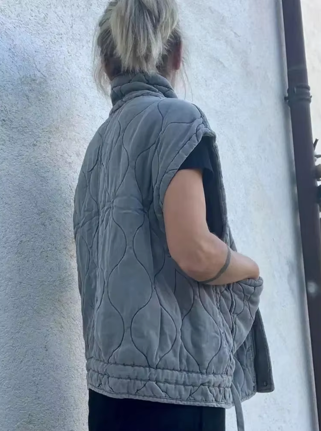 Rosario | Cotton vest with pockets