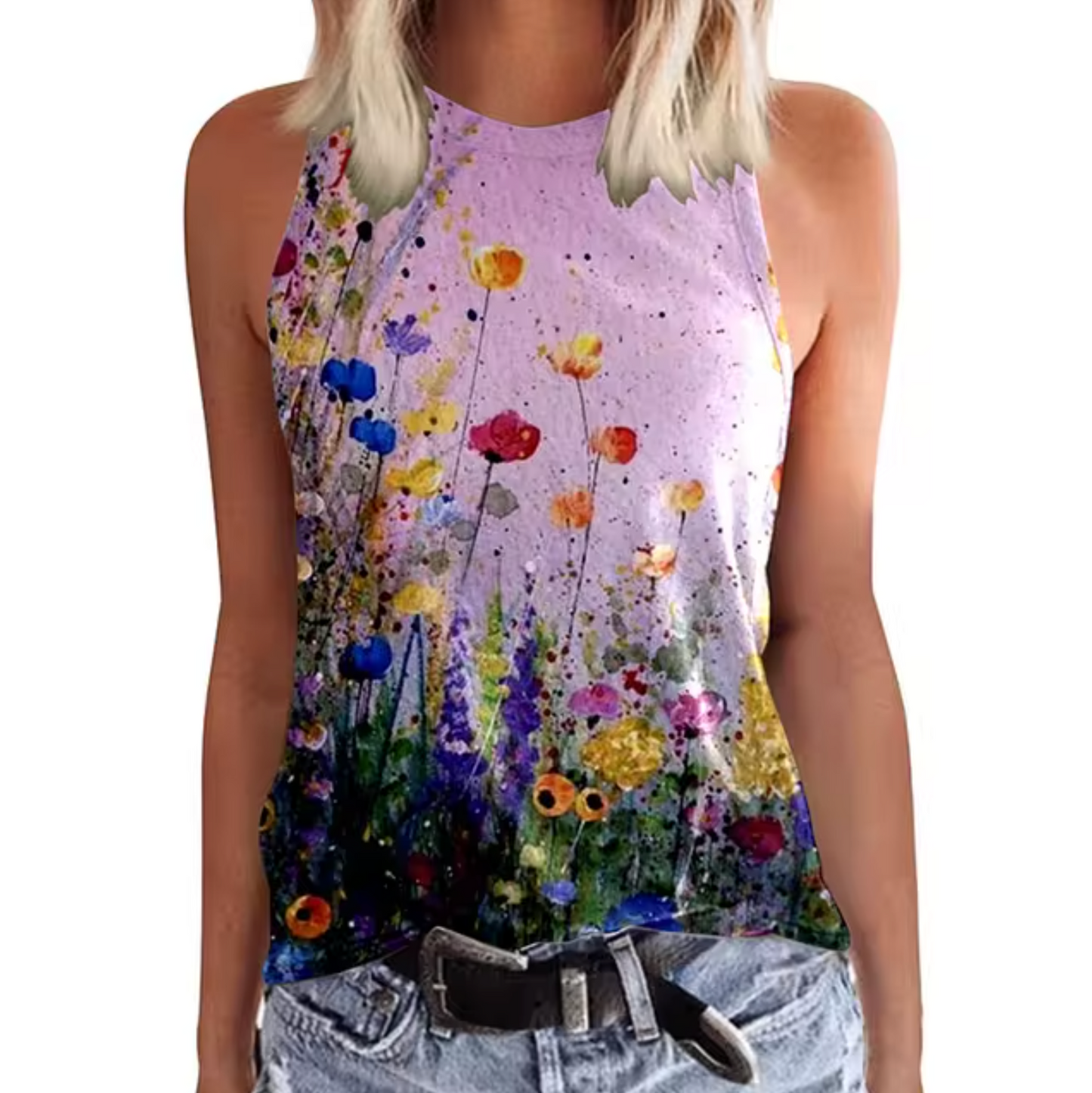 Ivy® | Floral Print Tank Tops