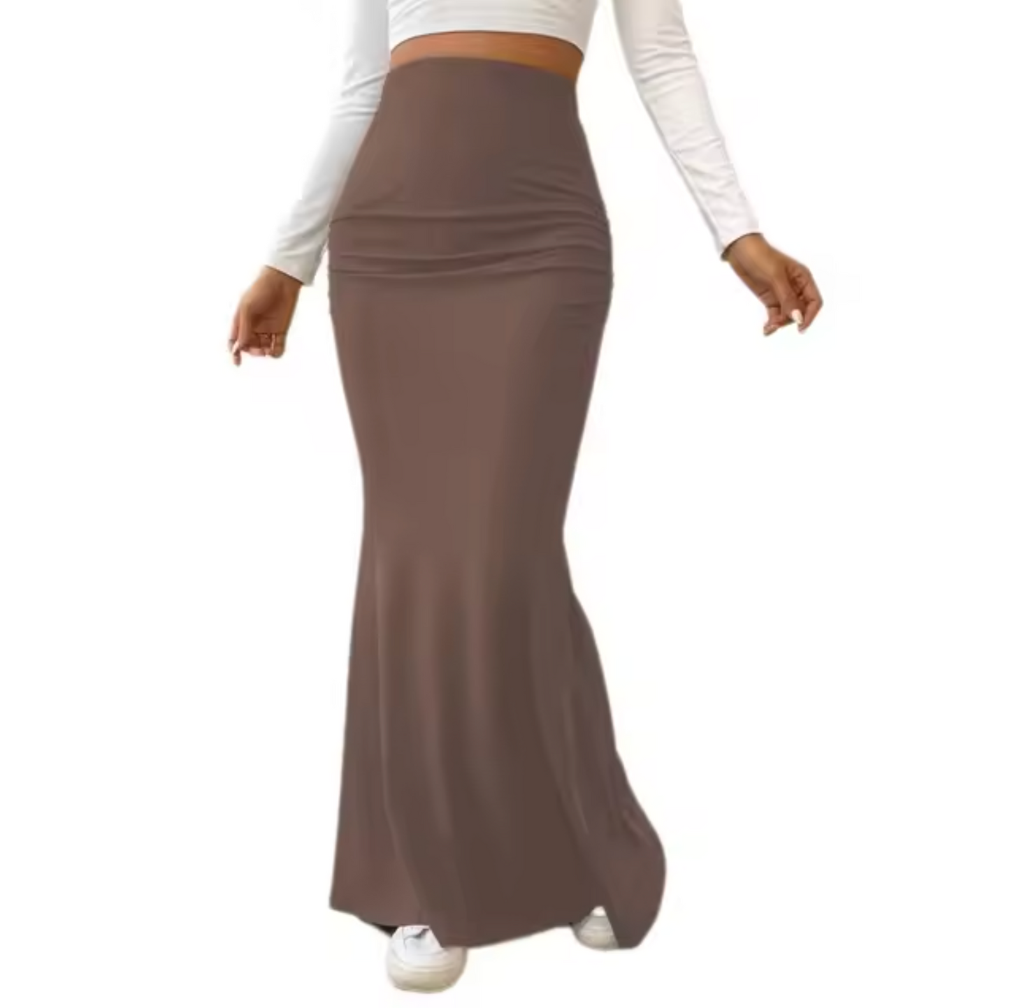 Kayla® | High Waist Fishtail Long Skirt