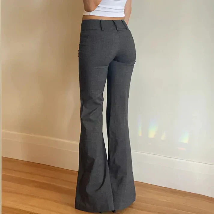 Filomena® | Low-Rise Flared Trousers