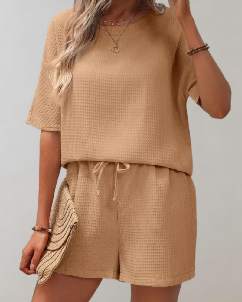 Zoe® | Relaxed Shirt And Shorts Set