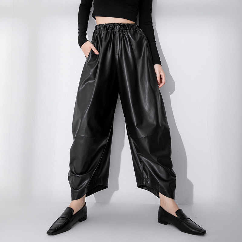 Ramona® | High-waisted leather pants for women