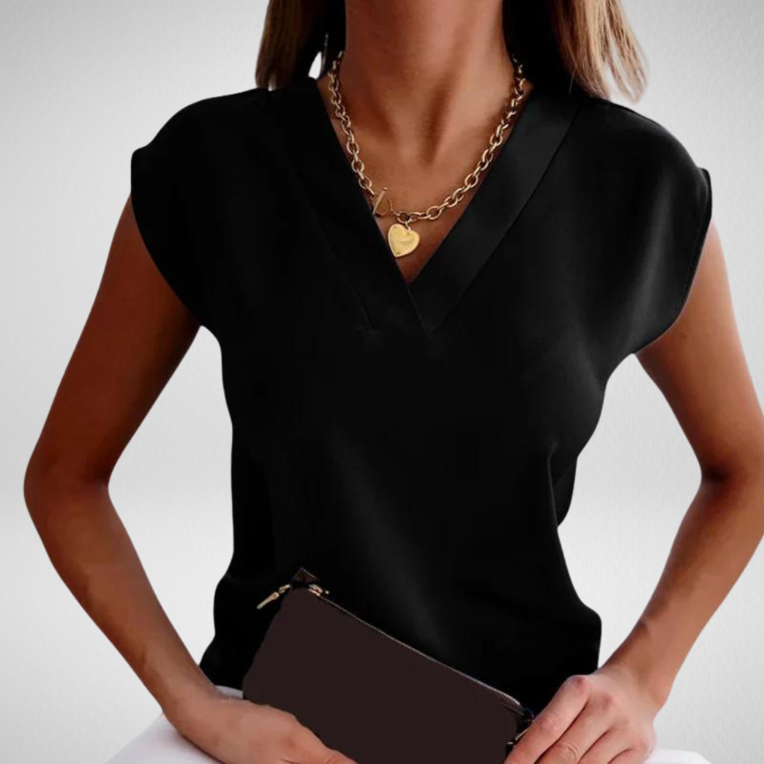 Jara® | V-Neck Blouse