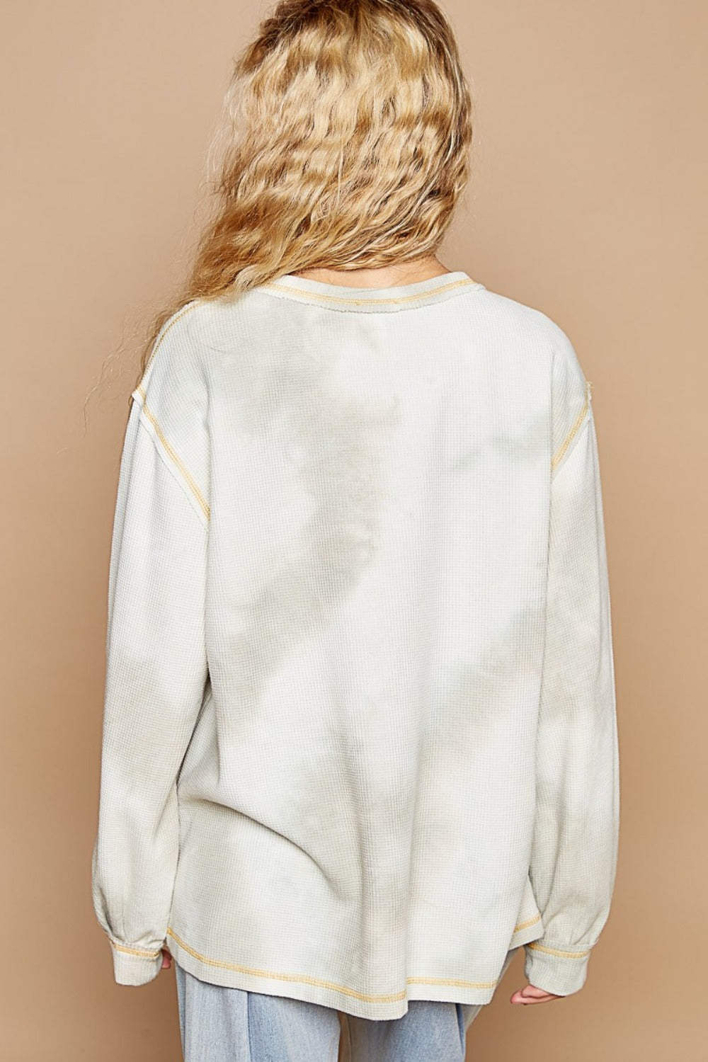 Alice | Washed star patch with studded top