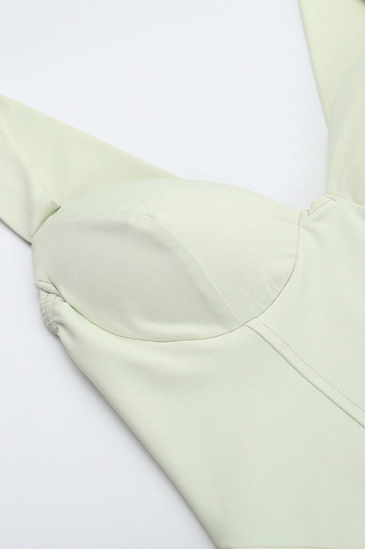 Sexy V-Neck Cami Waist-Cinched Bodycon Party Dress