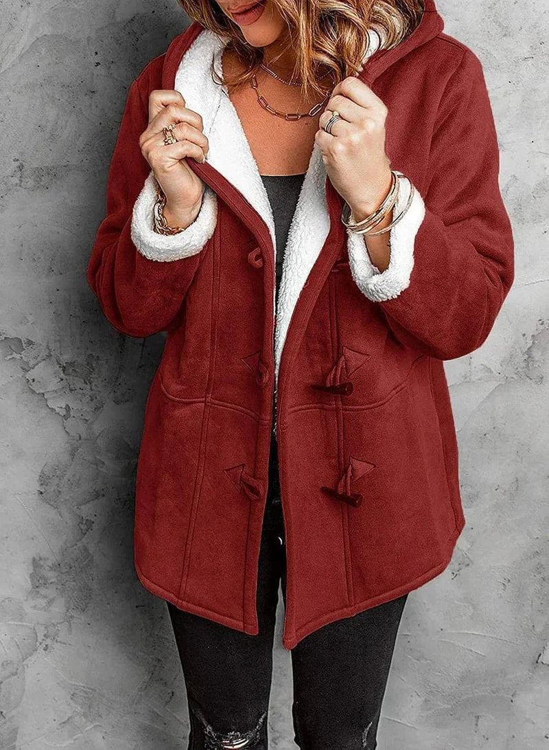 Otilia | Coat with lambskin lining