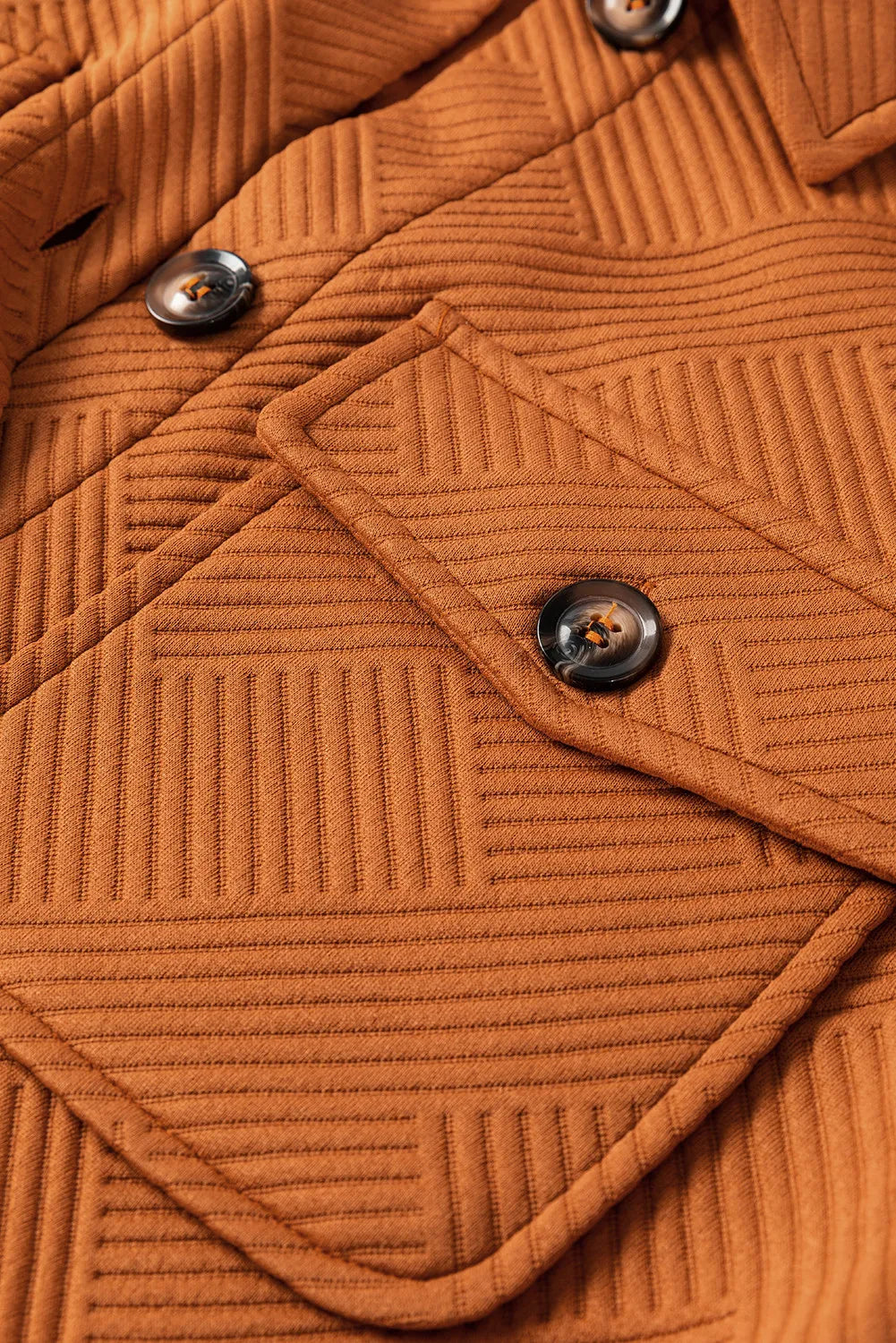 Marina | Structured coat with button placket and collar