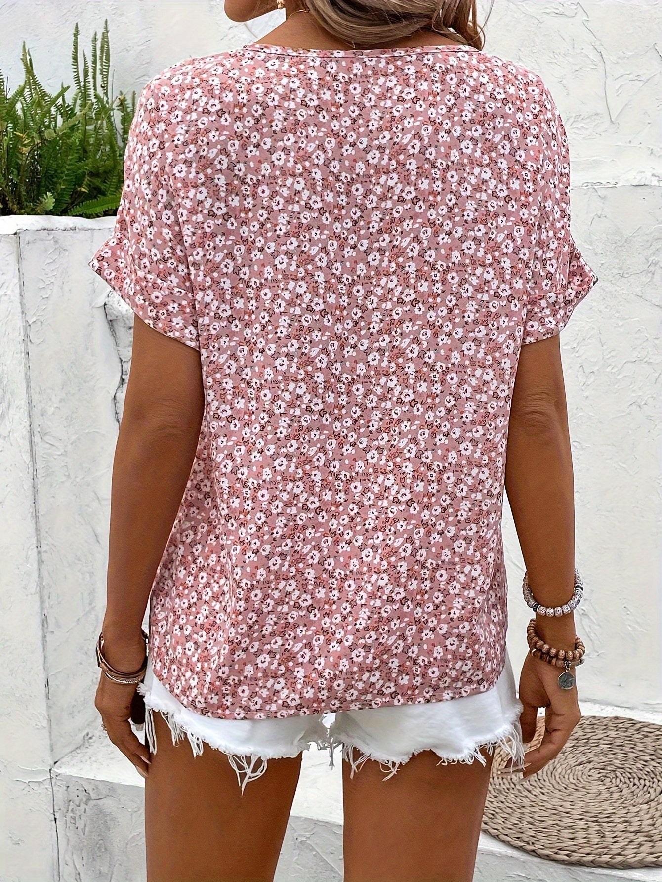 Inmaculada® | Vintage Floral Print Blouse