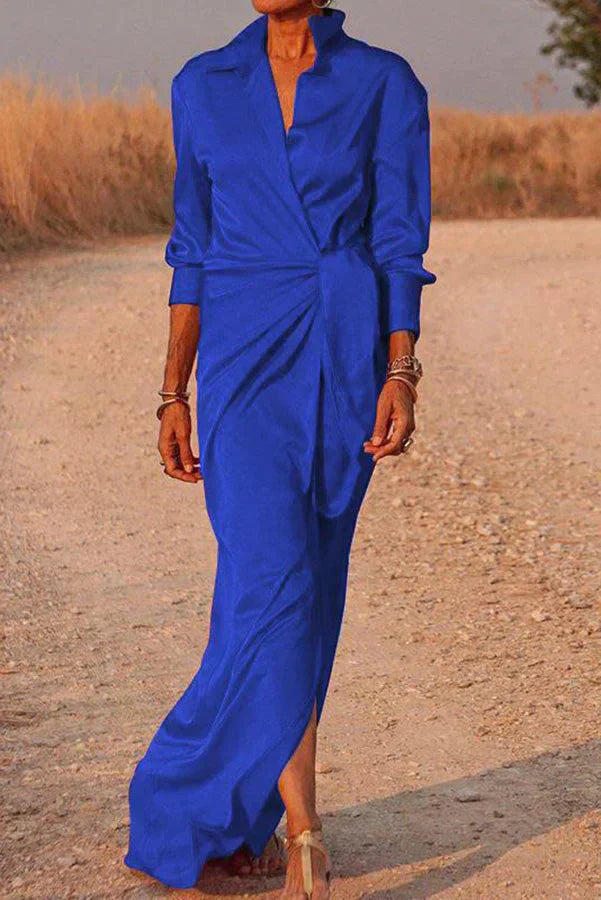 Georgina® | Long Satinshirt