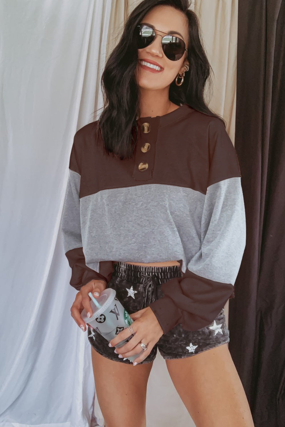 Frida | Long sleeve crew neck sweatshirt
