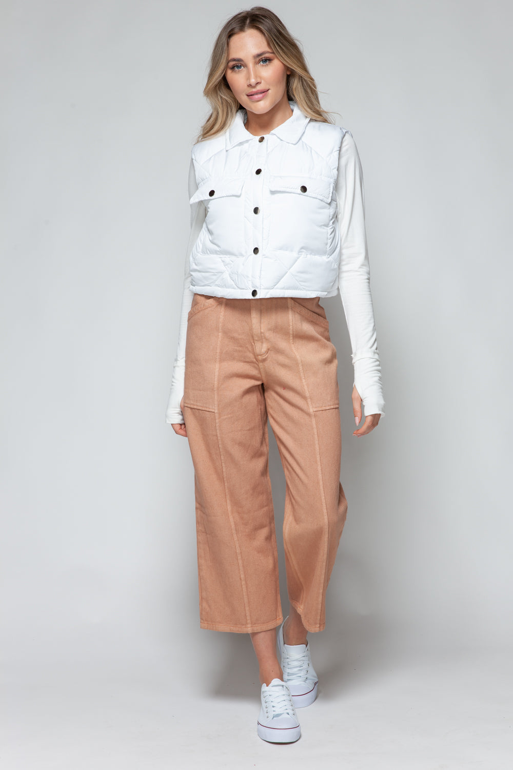 Mirjam | Snobish snap-down quilted vest